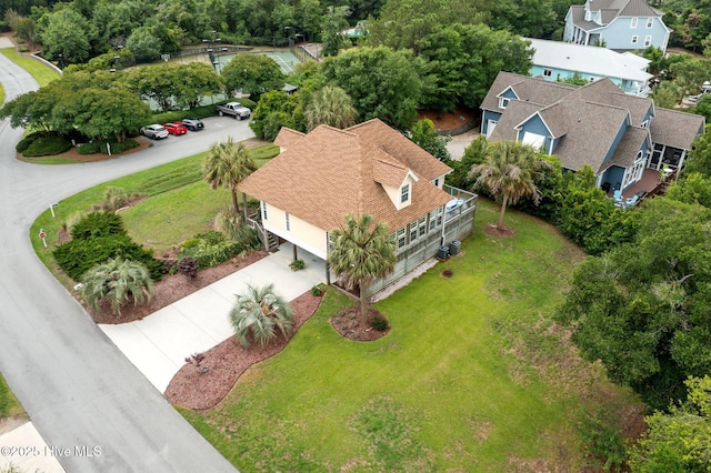 403 Emerald Landing Dr, Emerald Isle, NC 28594 - aerial view of property and surrounding area