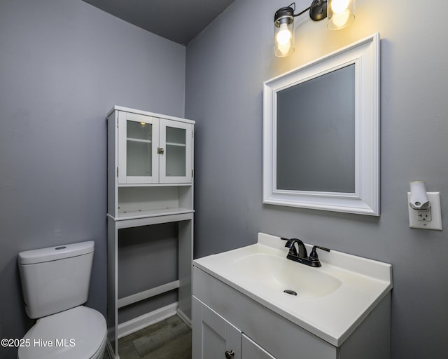 103 Elizabeth St, Havelock, NC 28532 - bathroom featuring vanity and toilet