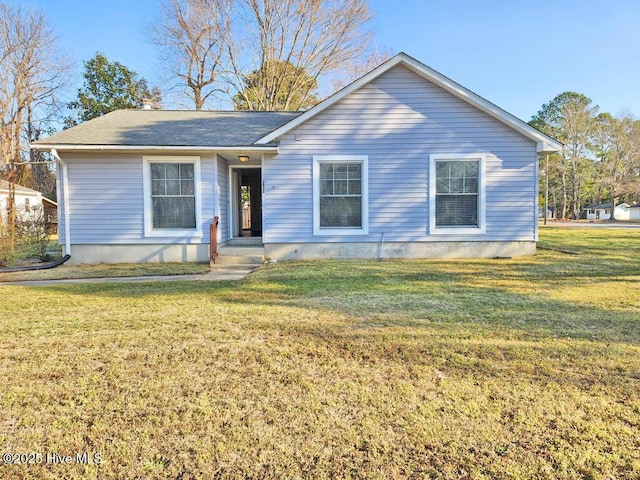 2823 Harvest, Grimesland, NC 27837 - view of front of property featuring a front lawn