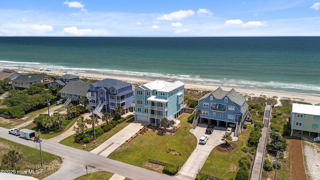 4101 Ocean Dr, Emerald Isle, NC 28594 - drone / aerial view of extended coastline