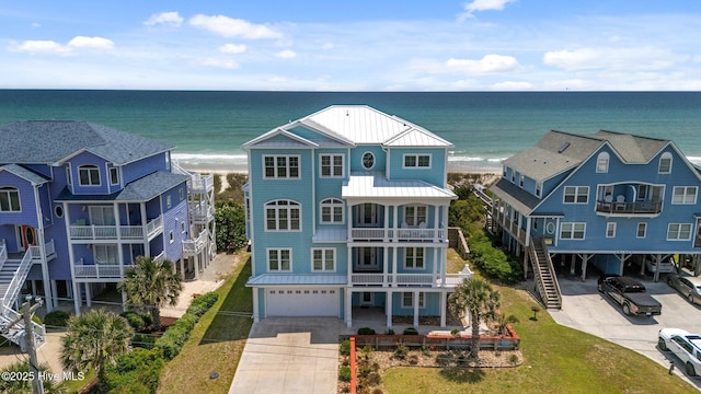 4101 Ocean Dr, Emerald Isle, NC 28594 - drone / aerial view of extended coastline