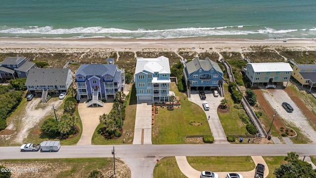 4101 Ocean Dr, Emerald Isle, NC 28594 - aerial view of residential area with expansive beach