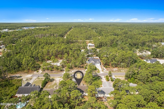 1281 Washington Rd, Southport, NC 28461 - aerial overview of property's location featuring a forest