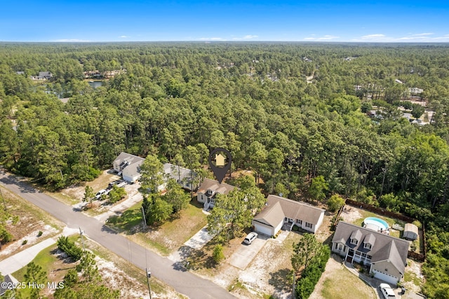 1281 Washington Rd, Southport, NC 28461 - aerial view of property's location featuring a forest