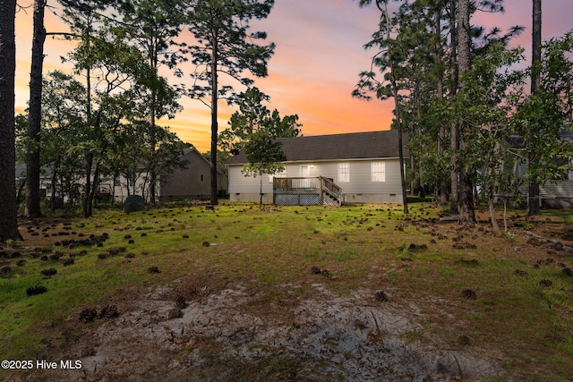 1281 Washington Rd, Southport, NC 28461 - view of yard