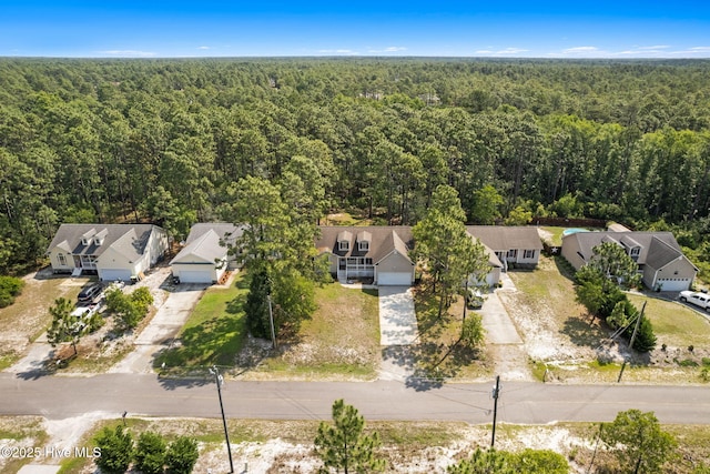 1281 Washington Rd, Southport, NC 28461 - aerial view of residential area with a forest