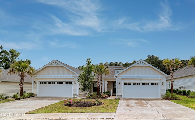 1284 Marsilio Ln SW Unit B, Ocean Isle Beach, NC 28469 - view of front of home with concrete driveway and a garage
