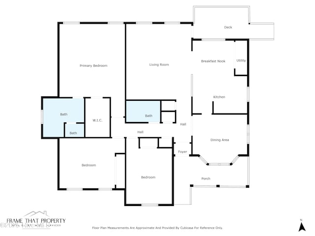 78 Clifford Rd, Red Springs, NC 28377 - view of floor plan / room layout