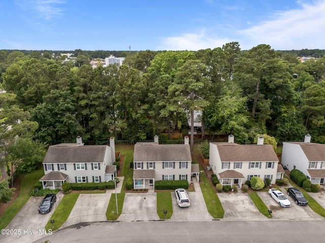 136 Lullwater Dr Unit B, Wilmington, NC 28403 - bird's eye view