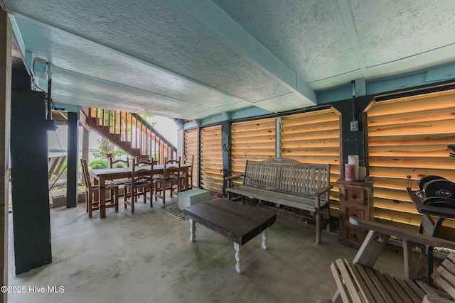 211 Fannie Creek Ln, Sneads Ferry, NC 28460 - view of patio / terrace with stairway