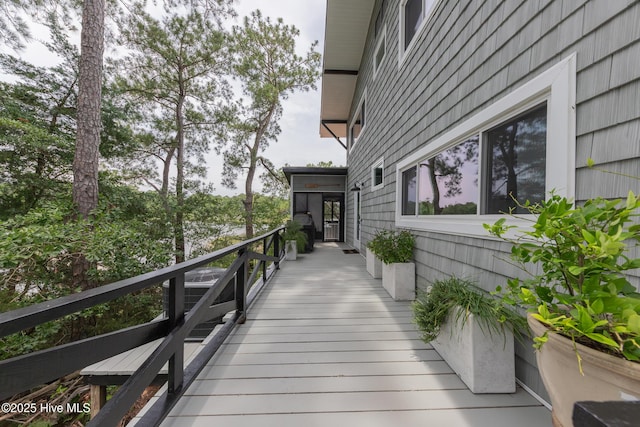 211 Fannie Creek Ln, Sneads Ferry, NC 28460 - view of deck