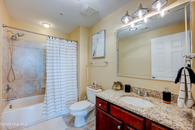 203 Sky Sail Blvd, New Bern, NC 28560 - full bathroom with vanity, shower / bath combination with curtain, and tile patterned flooring