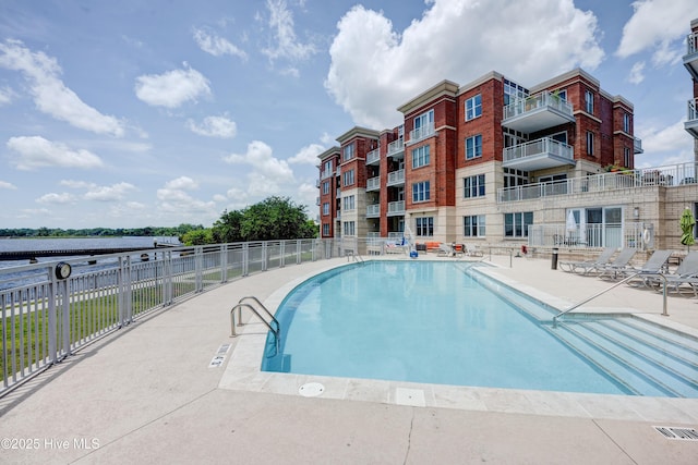 203 Sky Sail Blvd, New Bern, NC 28560 - community pool featuring a patio area