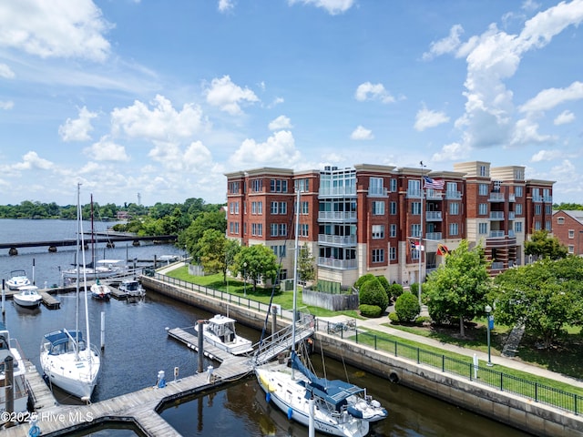 203 Sky Sail Blvd, New Bern, NC 28560 - dock with a water view