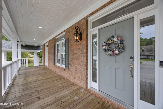 376 Red Fox Run Dr, Wallace, NC 28466 - view of porch