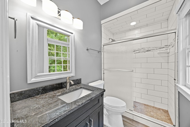 376 Red Fox Run Dr, Wallace, NC 28466 - full bath featuring a shower stall and vanity