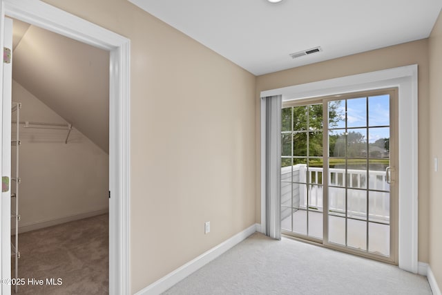 376 Red Fox Run Dr, Wallace, NC 28466 - unfurnished bedroom with carpet and access to outside