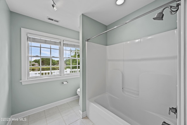 376 Red Fox Run Dr, Wallace, NC 28466 - full bathroom featuring tile patterned floors and shower / washtub combination