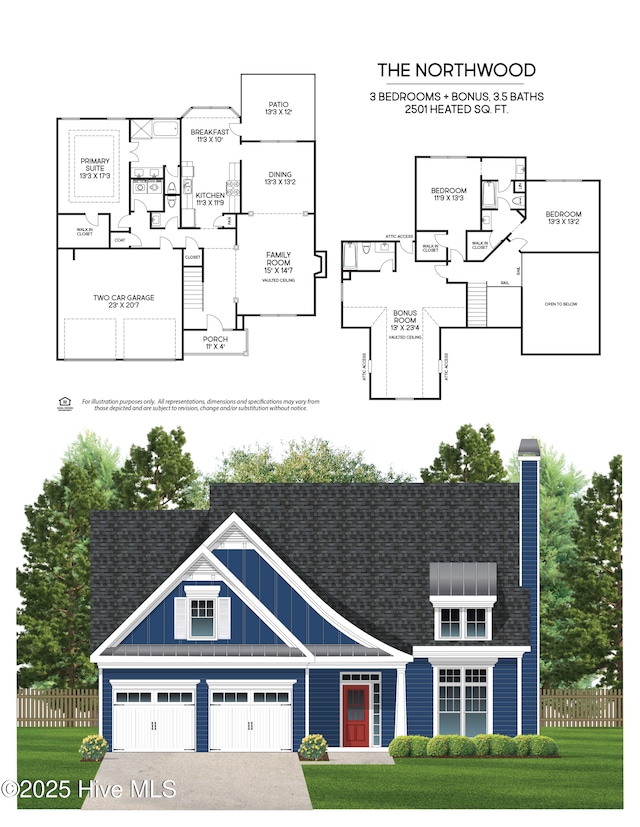 305 Duck Hvn, Swansboro, NC 28584 - view of home floor plan