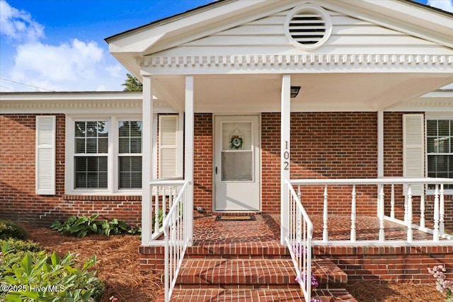 102 SE Third St, Snow Hill, NC 28580 - view of exterior entry featuring brick siding