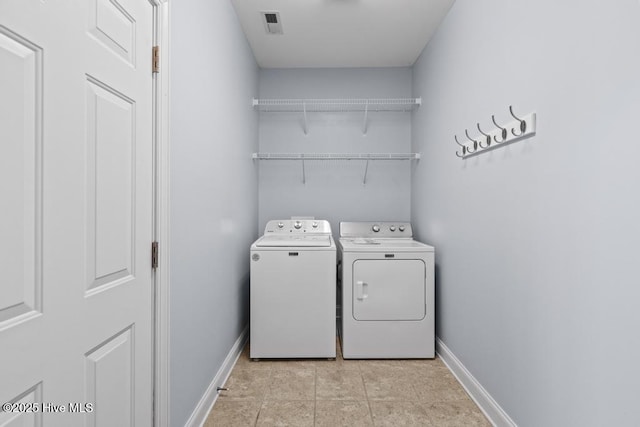 109 Creek End Ct, Swansboro, NC 28584 - washroom featuring washer and dryer and baseboards