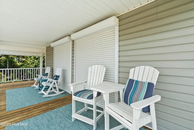 316 E Dolphin Dr, Oak Island, NC 28465 - view of porch