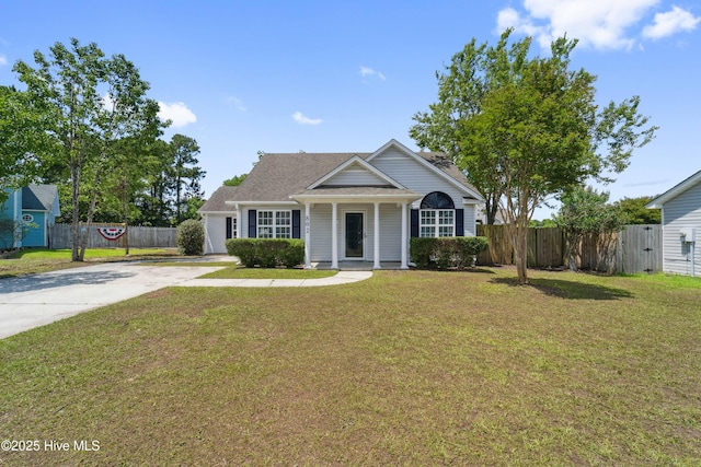 802 Mayfield Ct, Wilmington, NC 28411 - view of front of home with driveway