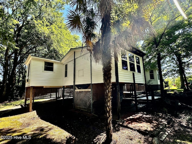 9550 NC-171, Williamston, NC 27892 - view of property exterior featuring a carport