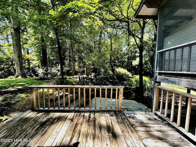 9550 NC-171, Williamston, NC 27892 - view of wooden deck