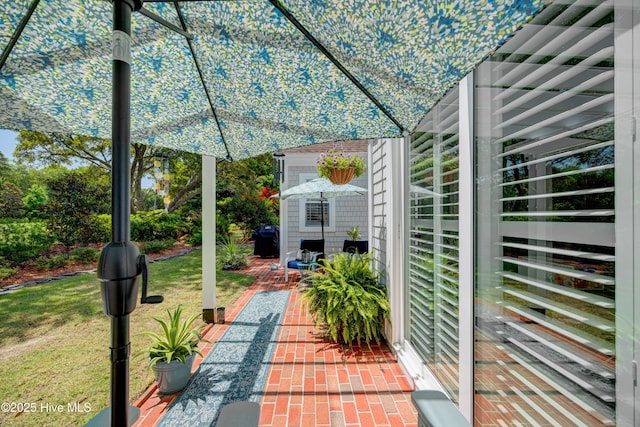 8508 Hammock Dunes Dr, Wilmington, NC 28411 - view of patio