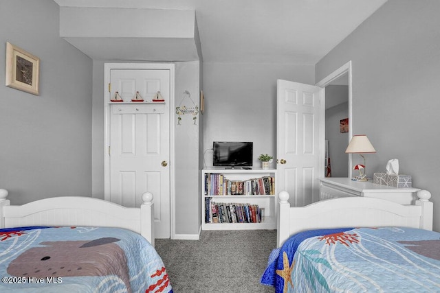 1785 New River Inlet Rd Unit 2, North Topsail Beach, NC 28460 - bedroom with carpet and baseboards