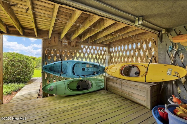 1785 New River Inlet Rd Unit 2, North Topsail Beach, NC 28460 - view of deck