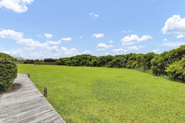 1785 New River Inlet Rd Unit 2, North Topsail Beach, NC 28460 - view of green lawn