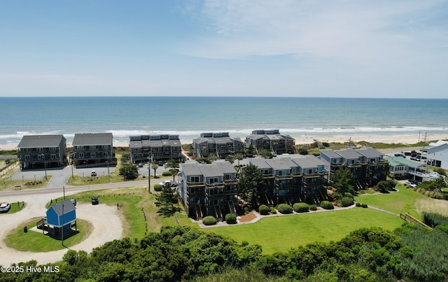 1785 New River Inlet Rd Unit 2, North Topsail Beach, NC 28460 - drone / aerial view of unending shoreline