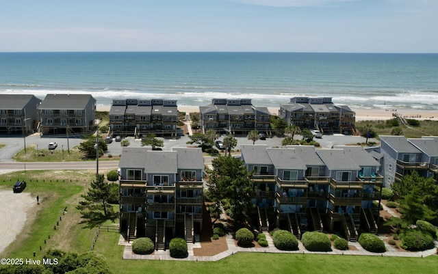 1785 New River Inlet Rd Unit 2, North Topsail Beach, NC 28460 - aerial view of expansive beach