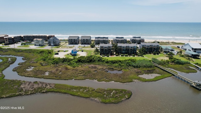 1785 New River Inlet Rd Unit 2, North Topsail Beach, NC 28460 - aerial view of a large body of water