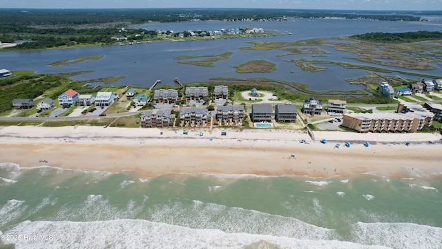 1785 New River Inlet Rd Unit 2, North Topsail Beach, NC 28460 - bird's eye view of unending shoreline