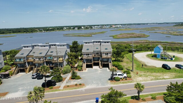 1785 New River Inlet Rd Unit 2, North Topsail Beach, NC 28460 - bird's eye view of a nearby body of water