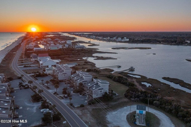 1785 New River Inlet Rd Unit 2, North Topsail Beach, NC 28460 - aerial view of a nearby body of water