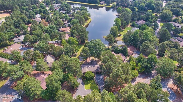 120 Shagbark Ct, Seven Lakes, NC 27376 - aerial view of property's location featuring a large body of water and nearby suburban area