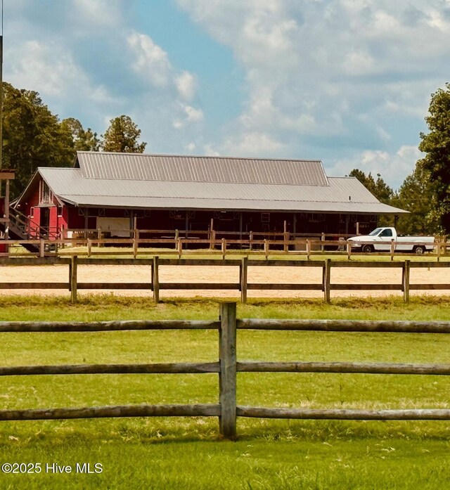 120 Shagbark Ct, Seven Lakes, NC 27376 - view of stable
