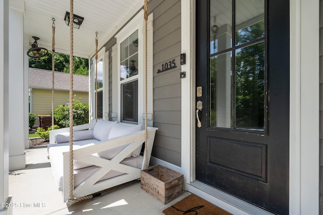 1035 Bent Blade Ln, Wilmington, NC 28411 - entrance to property with a porch