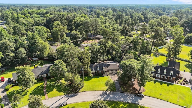 1909 Pawnee Dr, Kinston, NC 28504 - drone / aerial view of a forest