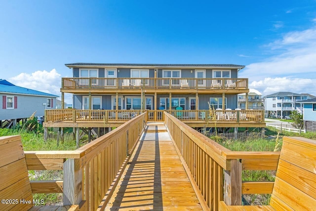 2101 Ocean Dr Unit A, Emerald Isle, NC 28594 - rear view of property