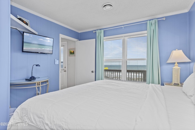 2101 Ocean Dr Unit A, Emerald Isle, NC 28594 - bedroom featuring ornamental molding