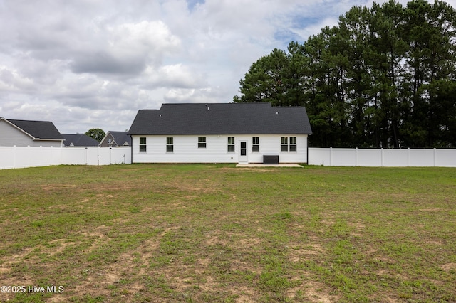 6001 Farmwood Loop, Wilson, NC 27896 - back of house featuring a fenced backyard