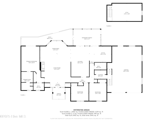 110 Mariners Ct, New Bern, NC 28562 - view of home floor plan
