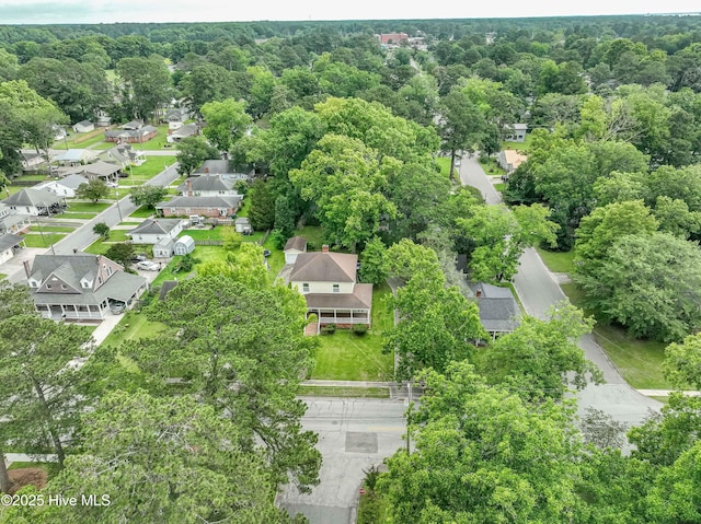 1305 N Market St, Washington, NC 27889 - aerial perspective of suburban area with a forest