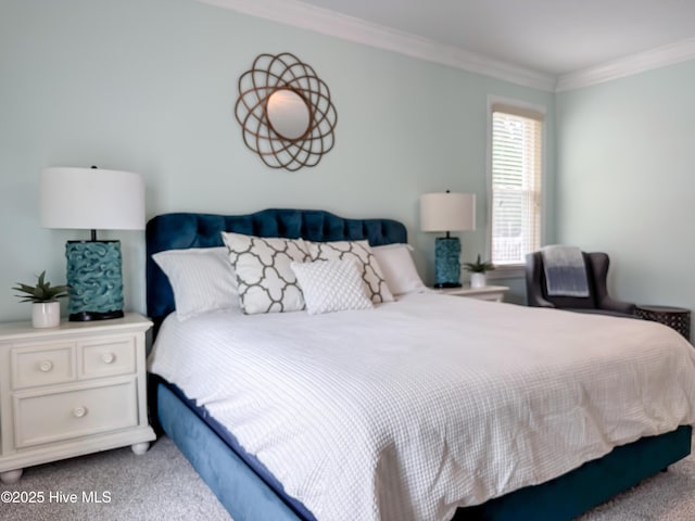 4109 Devonshire Ln, Wilmington, NC 28409 - carpeted bedroom featuring ornamental molding