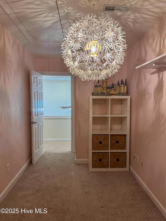4109 Devonshire Ln, Wilmington, NC 28409 - unfurnished dining area featuring carpet
